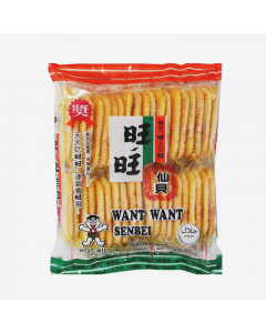 Want Want Senbei Rice Crackers - Carton