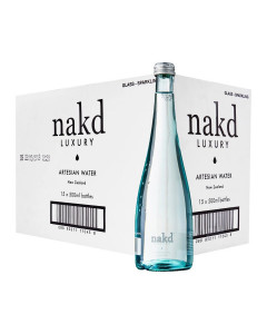 Nakd Glass Sparkling Water - Case