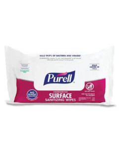 Purell® Foodservice Surface Sanitizing Wipes 72 Count, 7.4 x 9 Wipes - Carton
