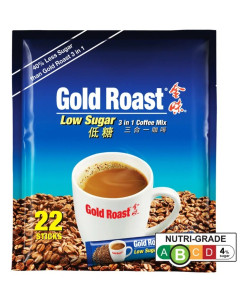 Gold Roast 3in1 Reduced Sugar, 15g, 22 packs - Carton