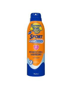 Banana Boat Suncreen Lotion Spray Coolzone Sport Spf50 - Carton