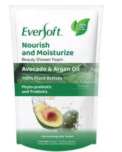 Eversoft avocado & Argan oil shower foam refill - Carton