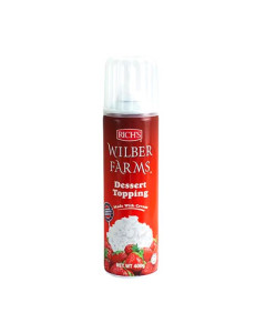 Rich’s WILBER FARM Dessert Topping Aerosol - Carton