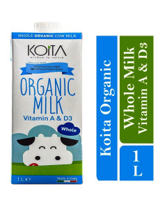 Koita Organic Premium Whole Milk - Carton