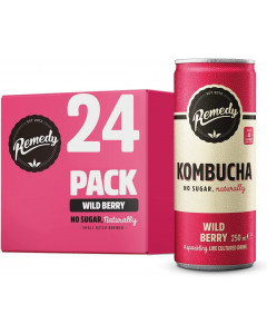 Remedy Organic Wild Berry - Carton