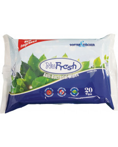 Nufresh Anti-Bacterial Wipes 20S - Carton