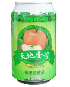 Tian Di No.1 Apple Vinegar Cider Canned Drink - Case