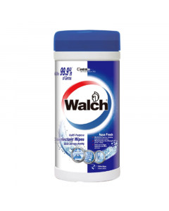Walch Disinfectant Wipes Aqua Fresh - Case