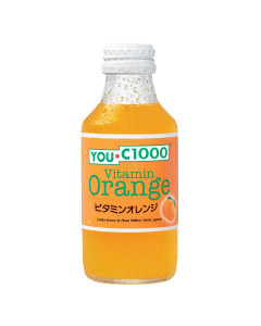 You C1000 Vitamin Orange Glass Bottle - Case