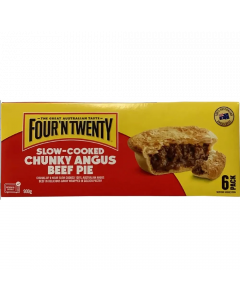 Four N Twenty Chunky Angus Beef Pie 6s - Carton