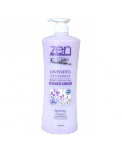 Zen Lavender & Chamomile Double Moisturising Whitening Shower Cream - Case