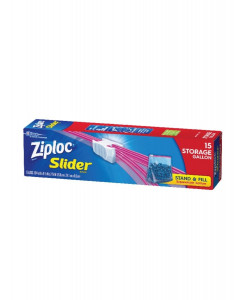 Ziploc EZ Zip Storage Gallon - Carton