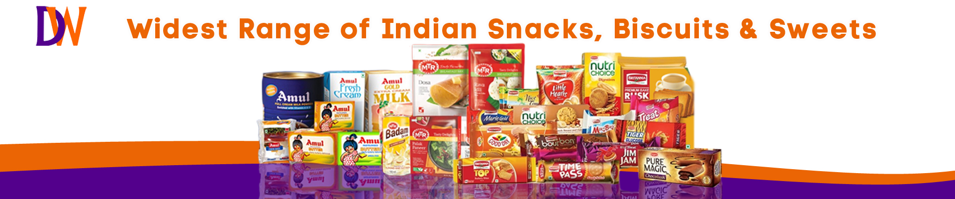 Indian Snacks, Biscuits & Sweets