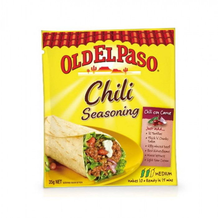 Old El Paso Seasoning Mix Chili Case
