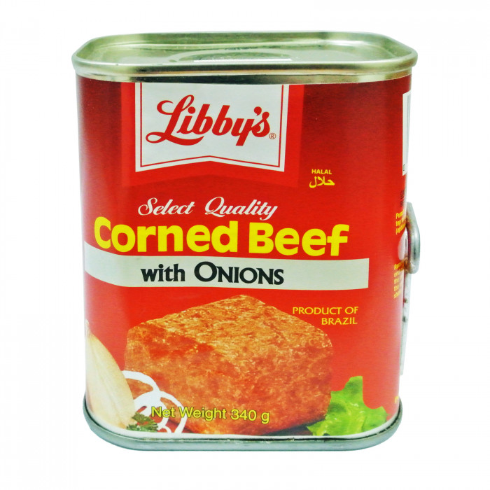 Libby's Corned Beef With Onions Case