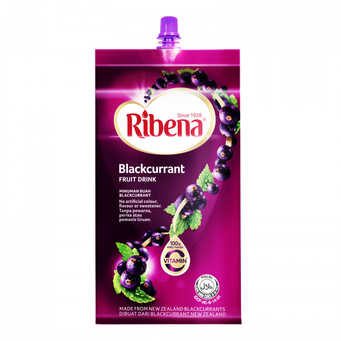 Ribena Blackcurrant Regular Fruit Drink Case