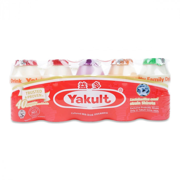 Yakult Cultured Milk Bottle Drink Assorted Flavors Case