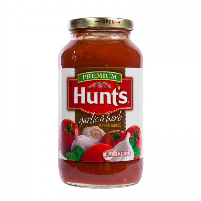Hunt's Garlic & Herb Pasta Sauce Case