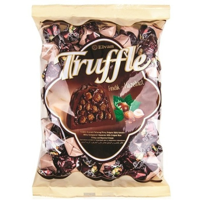 Elvan Truffle Bags Hazelnut Carton