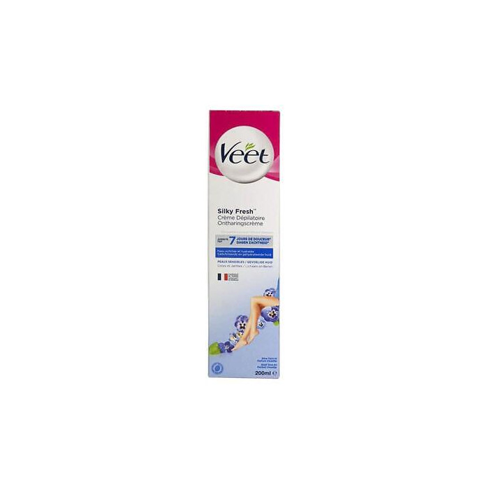 Veet Hair Removal Cream (Uk) Sensitive Skin Carton