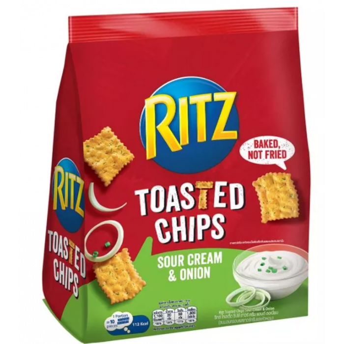 Ritz Toasted Chips Sour & Cream Halal Carton