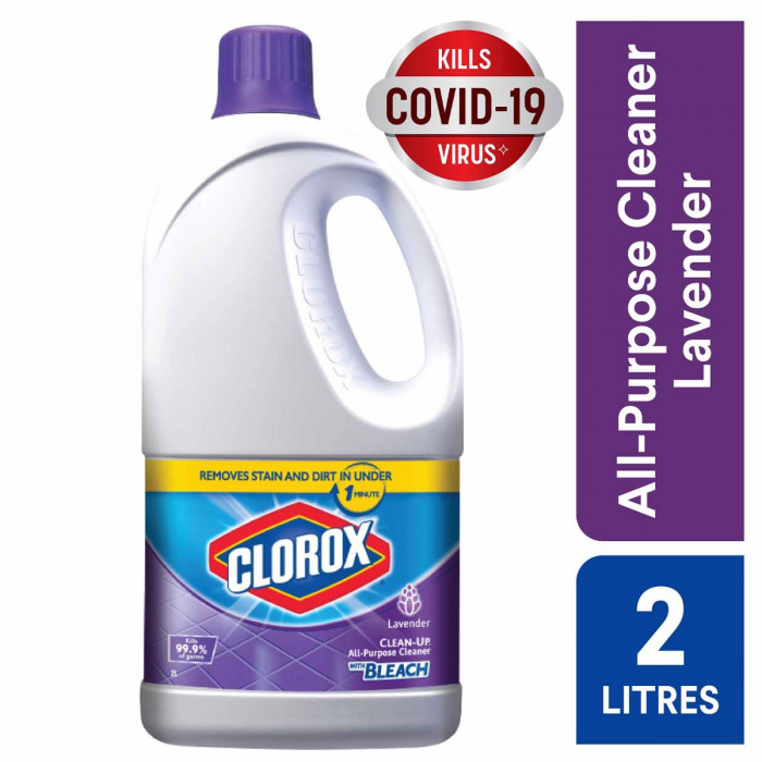 Clorox CleanUp All Purpose Cleaner with Bleach, Lavender, 2L Case