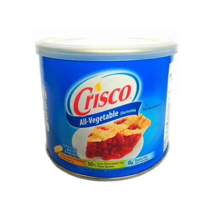 Crisco AllVegetable Shortening Regular Case