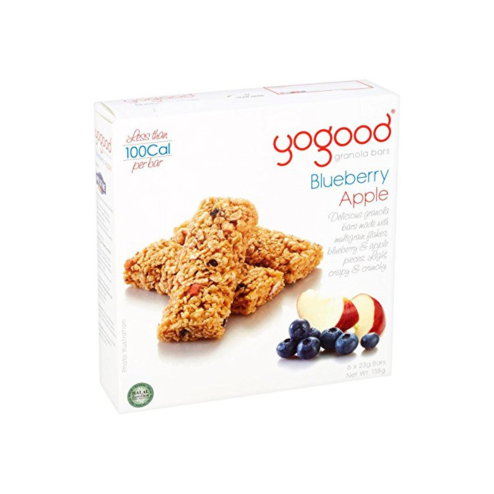 Yogood Blueberry Apple Granola Bars - Case