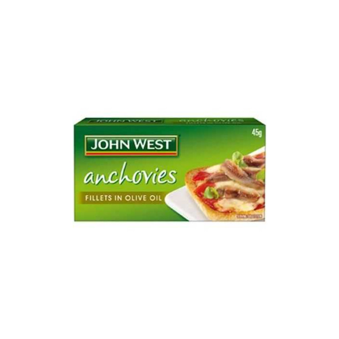John West Anchovies in Olive Oil Case