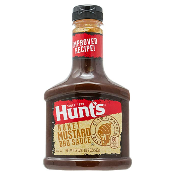 Hunt's Honey Mustard BBQ Sauce Case