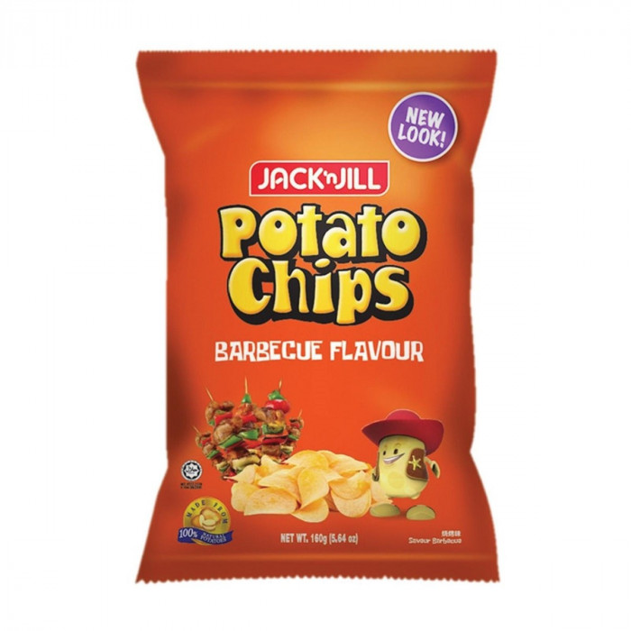 Jack 'n Jill Potato Chips Barbecue Big Case