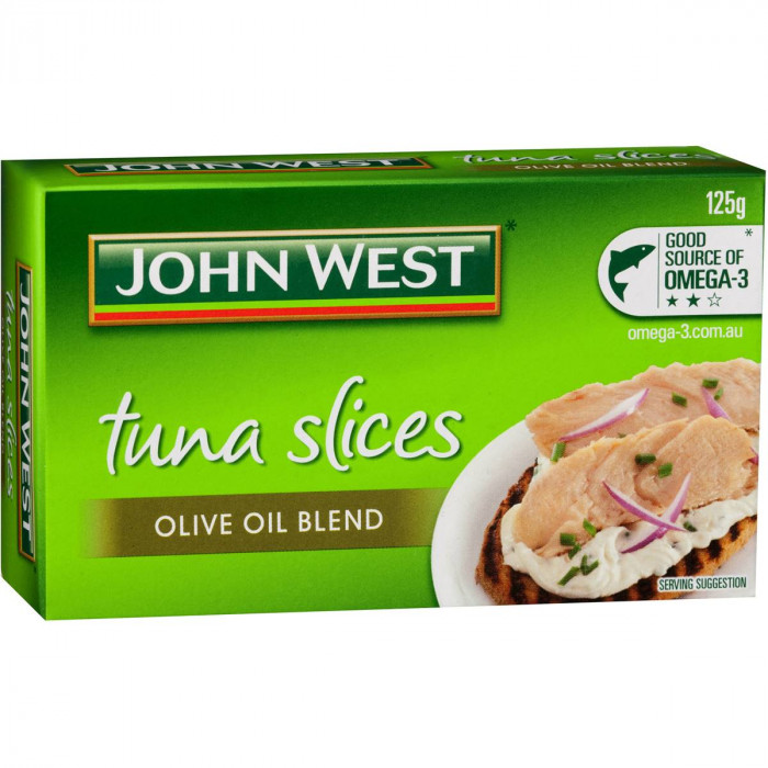 John West Tuna Slices Smoked in Olive Oil Case