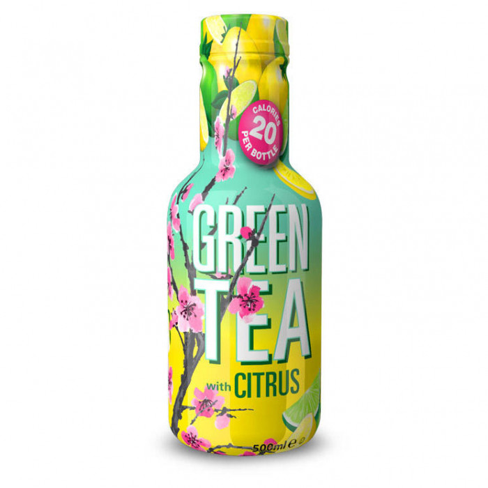 Arizona Green Tea with Citrus Low Sugar Case