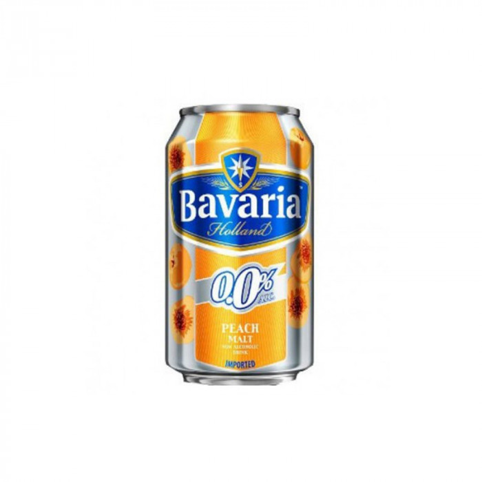 Bavaria Peach Malt Flavour NonAlcoholic Beer Case