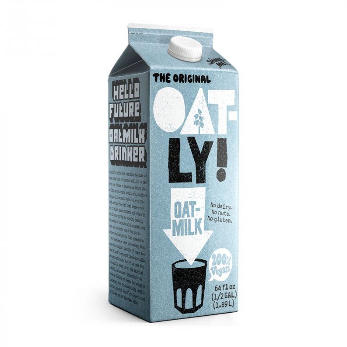 Oatly Dairy Free Enriched Oat Milk Drink Case