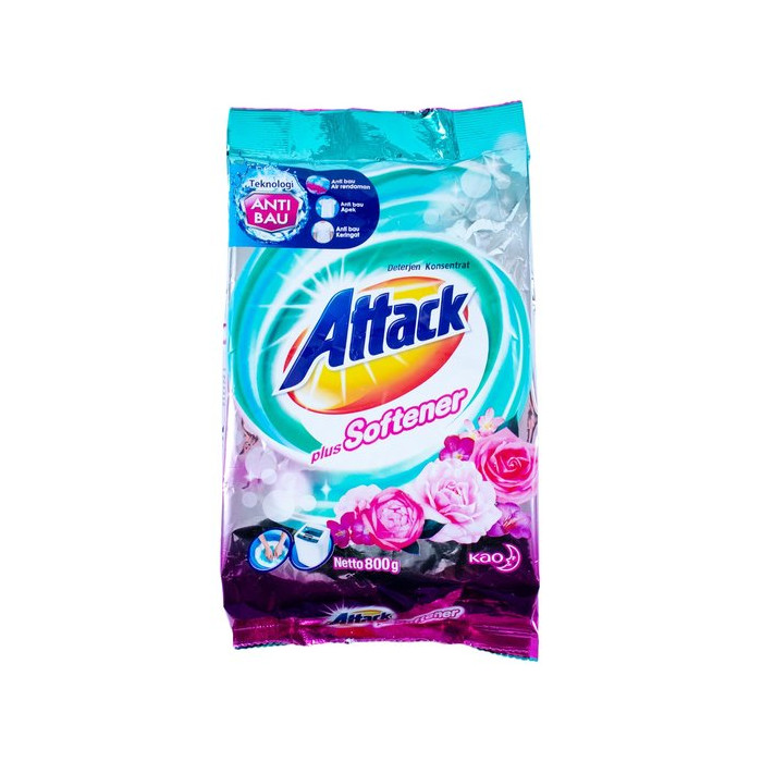 Attack Plus Softner Detergent Powder Case