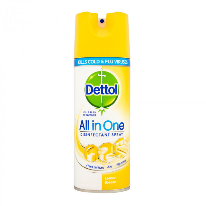 Dettol All In One Lemon Breeze Disinfectant Spray (Uk) Case