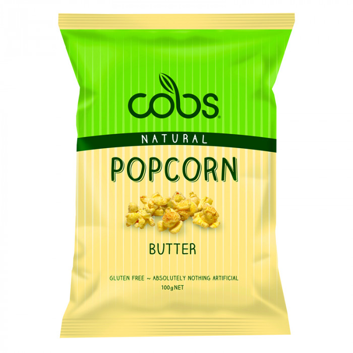 Cobs Natural Popcorn Butter Case