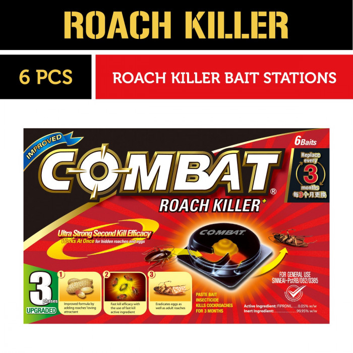 Combat Roach Killer Bait Stations Case