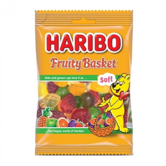 Haribo Fruity Basket Gummy Candy Case