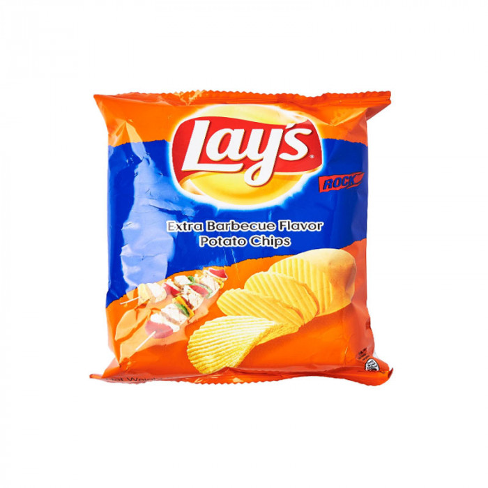 Lay's Extra BBQ Potato Chips Case