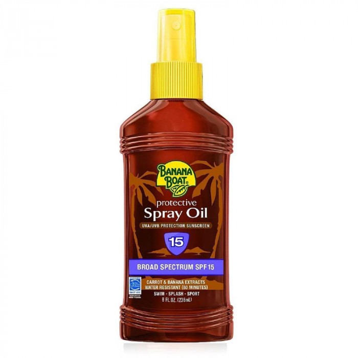 Banana Boat Protective Tanning Oil SPF15 Case