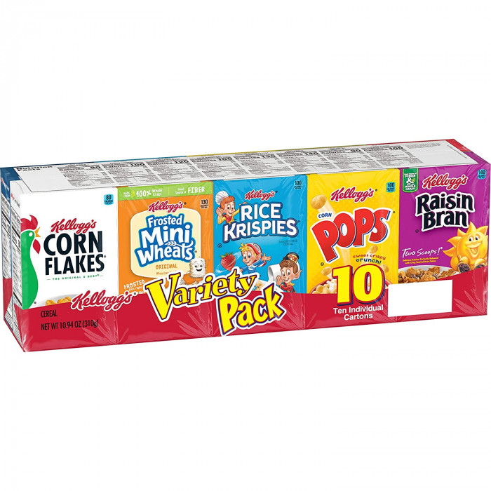 Kellogg's Variety School Pack 10's Cereal Case