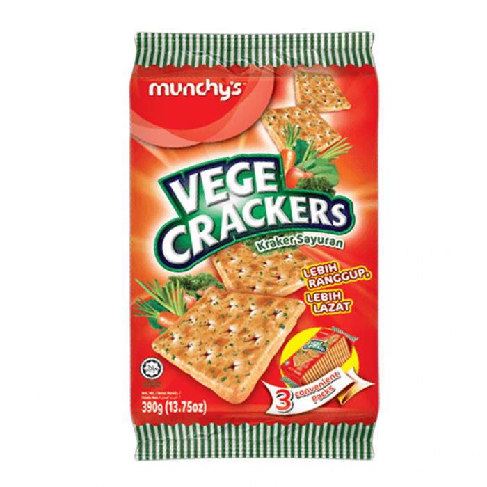 Munchy's Lexus Vegetable Calcium Cracker 10's Case