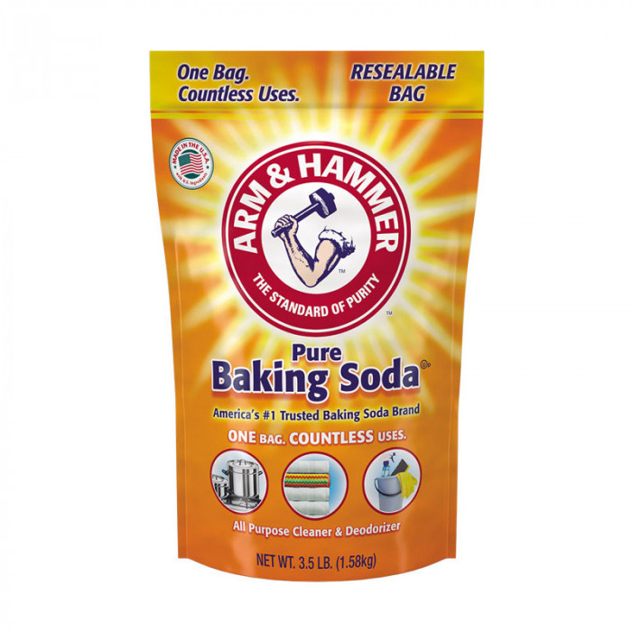 Arm & Hammer Pure Baking Soda Resealable Bag Case