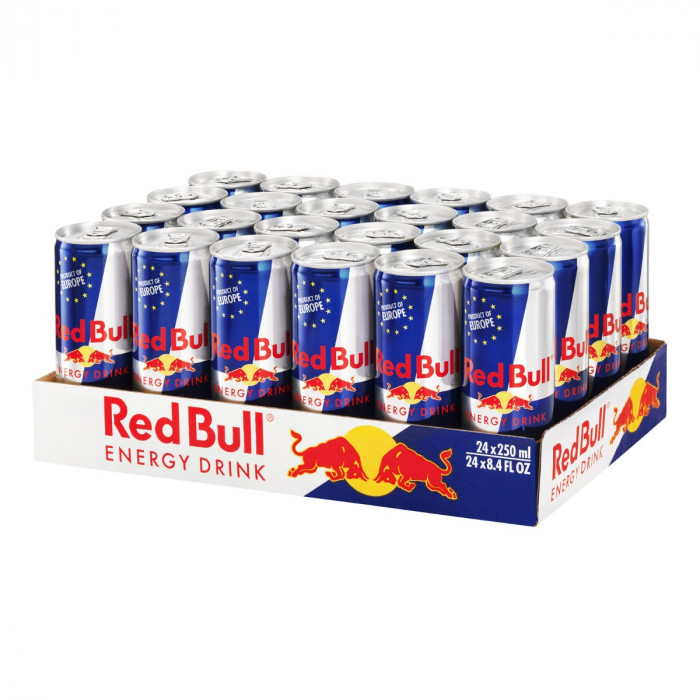 Red Bull Energy Drink European Case