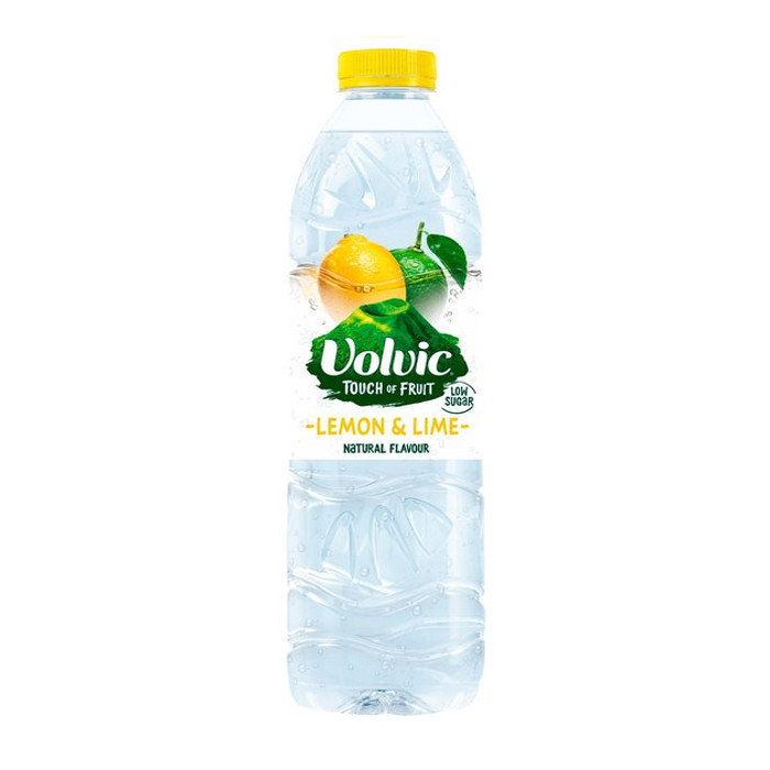 Volvic Touch of Fruit Lemon Flavoured Water Low Sugar Case
