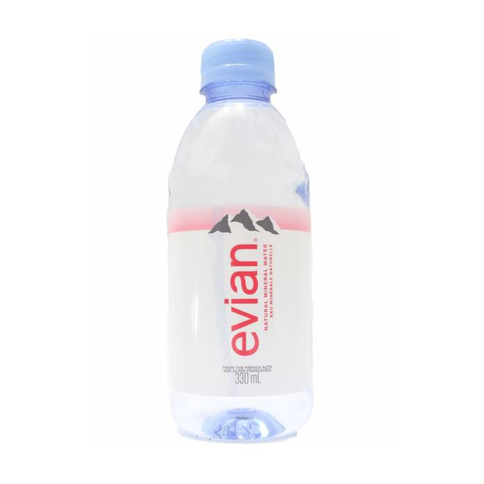 Evian Natural Mineral Water Case