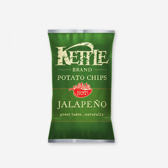 Kettle Brand Potato Chips Jalapeno Case