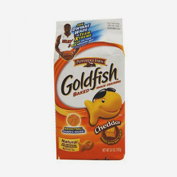 Pepperidge Farm Goldfish Baked With Whole Grain Cheddar Crackers Case